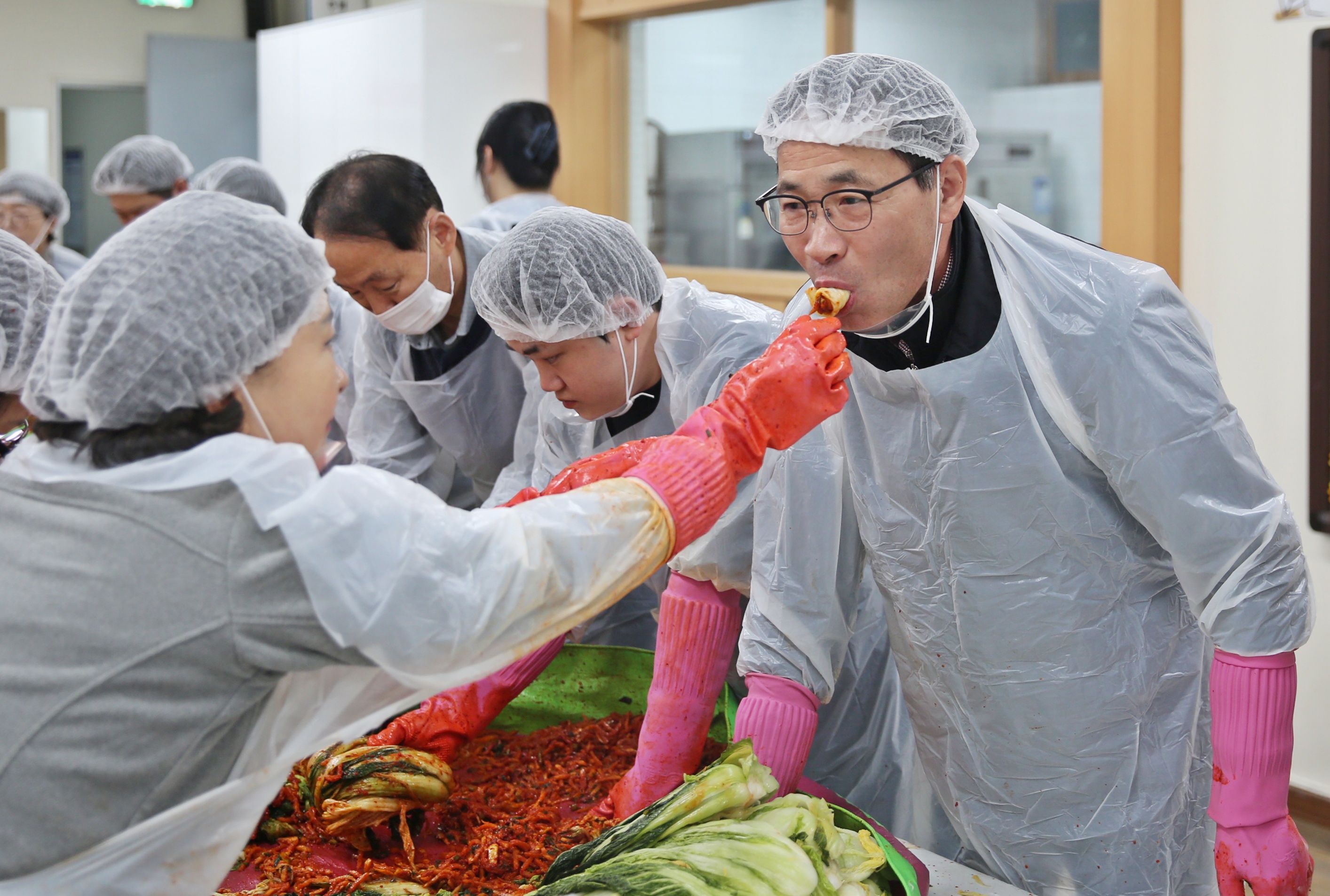 정자1동 사랑의 김장 나눔3번 사진